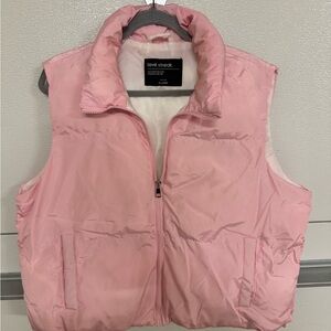 Love Streak Pink Puffer Vest
